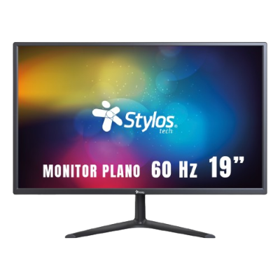 Monitor Stylos STPMOT3B LED 19", 1440x900 WXGA+, 60Hz, HDMI, Negro