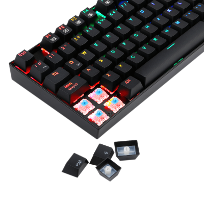 K551-RGB-SP MITRA BLACK TECLADO REDRAGON 100% ESPAÑOL RED