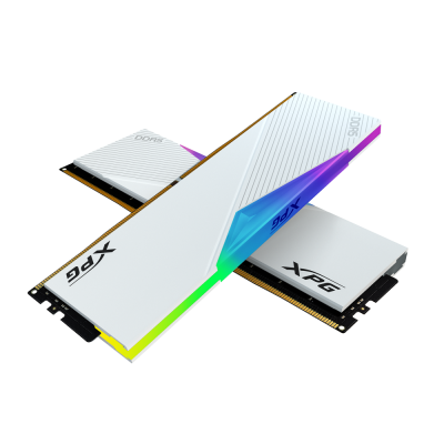 Memoria RAM XPG Lancer RGB DDR5, 6400MHz, 32GB, CL32, XMP/EXPO, Blanco