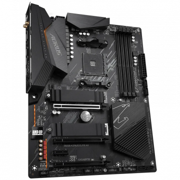 Tarjeta Madre AORUS ATX B550 AORUS ELITE AX, S-AM4, AMD B550, HDMI, 128GB DDR4 para AMD Requiere Actualización de Bios para la Serie Ryzen 5000