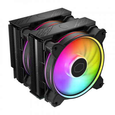 Disipador CPU Cooler Master Hyper 622 Halo, 120mm, hasta 2050RPM, Negro