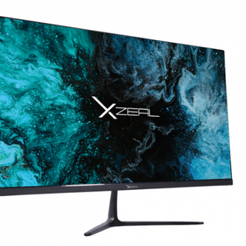 Monitor XZEAL XSPMG04B LED 23.8", Full HD, 75Hz, HDMI, Negro