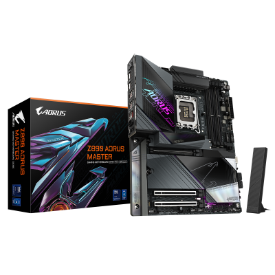 Tarjeta Madre AORUS Z890 AORUS MASTER, ATX, LGA 1851, Intel Z890, 256GB DDR5, HDMI/DP para Intel
