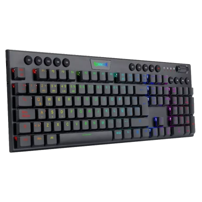 K619-RGB-SP HORUS BLACK TECLADO REDRAGON 100% ESPAÑOL RED