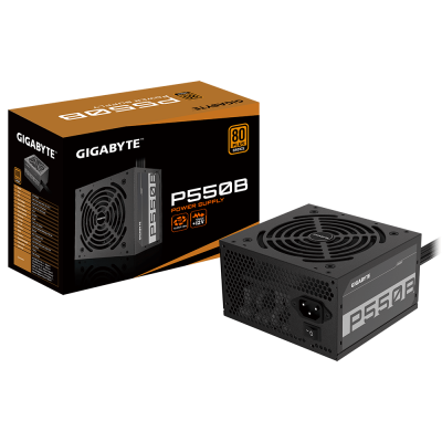 Fuente de Poder Gigabyte P550B 80 PLUS Bronze, 20+4 pin ATX, 120mm, 550W