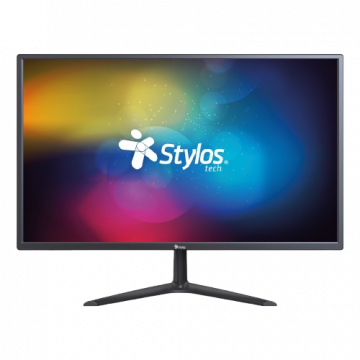 Monitor Stylos STPMOT1B LED 18.5", HD, HDMI, Negro