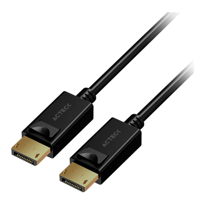 Acteck Cable DisplayPort DD422 DisplayPort Macho - DisplayPort Macho, 1.8 Metros, Negro