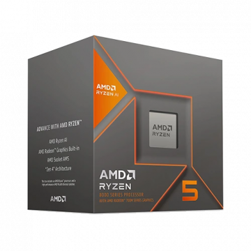 Procesador AMD Ryzen 5 8600G con Gráficos Radeon 760M, S-AM5, 4.30GHz, Six-Core, 16MB L3 Cache, con Disipador Wraith Stealth