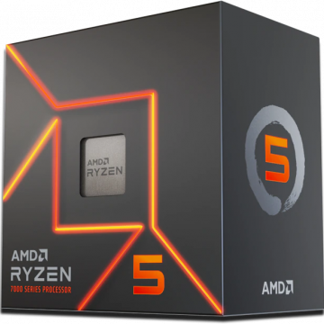 Procesador AMD Ryzen 5 7600 con Gráficos Radeon, S-AM5, 3.8GHz, Six-Core, 32MB L3 Cache, con Disipador Wraith Stealth