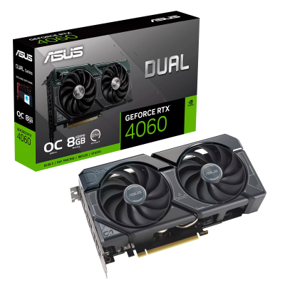 Tarjeta de Video ASUS Dual NVIDIA GeForce RTX 4060 OC, 8GB 128-bit GDDR6, PCI Express 4.0