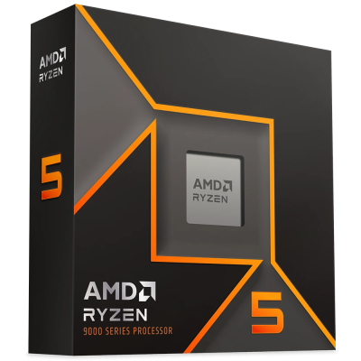Procesador AMD Ryzen 5 9600X con AMD Radeon Graphics, Socket AM5, 5.40GHz, 6 Núcleos, 38MB Caché - No incluye Disipador