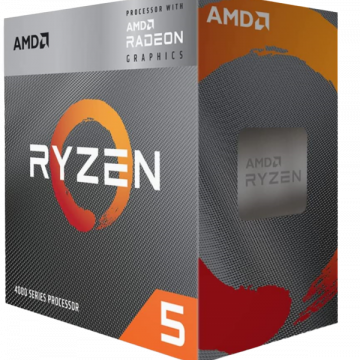 Procesador AMD Ryzen 5 4600G Radeon Graphics, S-AM4, 3.70GHz, Six-Core, 8MB L3 Caché - con Disipador Wraith Stealth