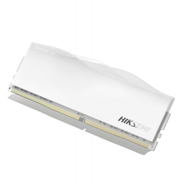 Memoria RAM Hiksemi Wave DDR4, 3600MHz, 16GB, Non-ECC, CL18, Blanco