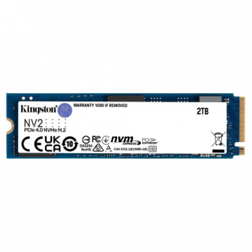 SSD Kingston NV2 NVMe, 2TB, PCI Express 4.0, M.2