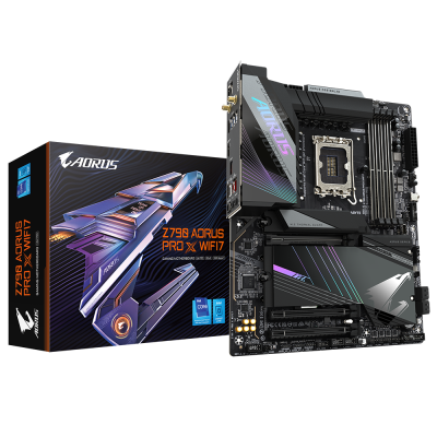 Tarjeta Madre AORUS Z790 AORUS PRO X WIFI7, ATX, LGA 1700, Intel Z790, 192GB DDR5, HDMI/DP para Intel