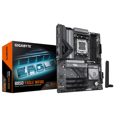 Tarjeta Madre Gigabyte B850 EAGLE WIFI6E, ATX, Socket AM5, AMD B850, 256GB DDR5, HDMI/DP para AMD