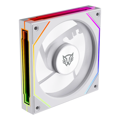 Ventilador Balam Rush EOLOX LINK EXL95, 3x 120mm, 1800RPM, ARGB, Blanco