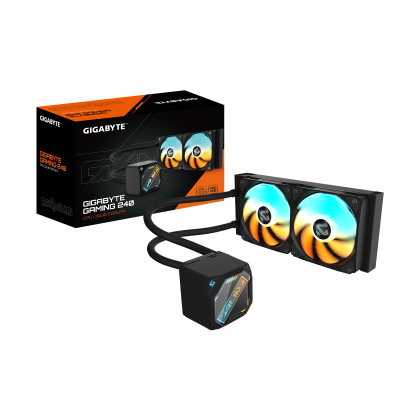 Enfriamiento Líquido Gigabyte, GME 240, Ventiladores 2 x 120 mm, ARGB, 2200 RPM, Color Negro