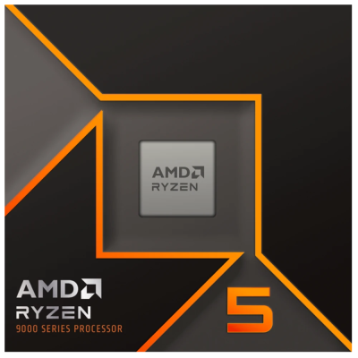Procesador AMD Ryzen 5 9600X con AMD Radeon Graphics, Socket AM5, 5.40GHz, 6 Núcleos, 38MB Caché - No incluye Disipador