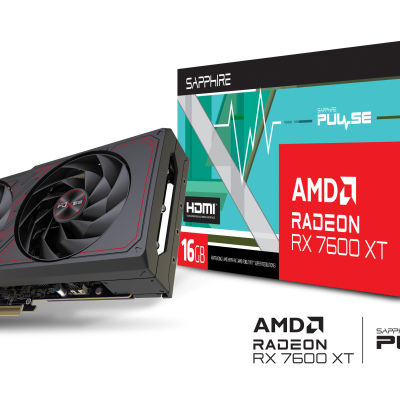Tarjeta de Video Sapphire AMD Radeon RX 7600 XT, 16GB 128-bit GDRR6, PCI Express 4.0 x8