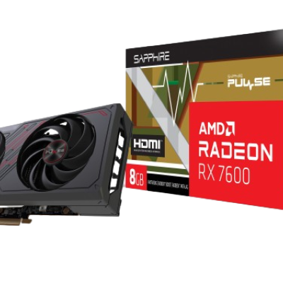 Tarjeta de Video Sapphire AMD RX 7600, 8GB 128-bit GDDR6, PCI Express x8 4.0