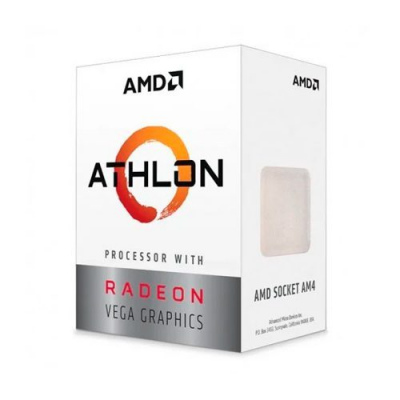 Procesador AMD Athlon 3000G con Gráficos Radeon Vega 3, S-AM4, 3.50GHz, Dual-Core, 4MB L3 Cache