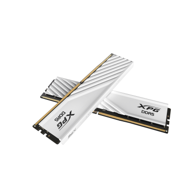 Kit Memoria RAM XPG Lancer Blade DDR5, 6000MHz, 48GB - 2 x 24GB, CL30, XMP/EXPO, Blanco