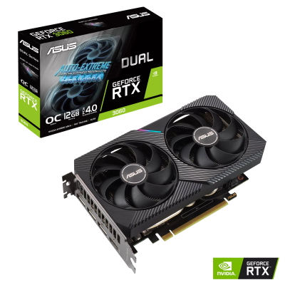 Tarjeta de Video ASUS NVIDIA Dual GeForce RTX 3060 V2 OC, 12GB 192-bit GDDR6, PCI Express 4.0