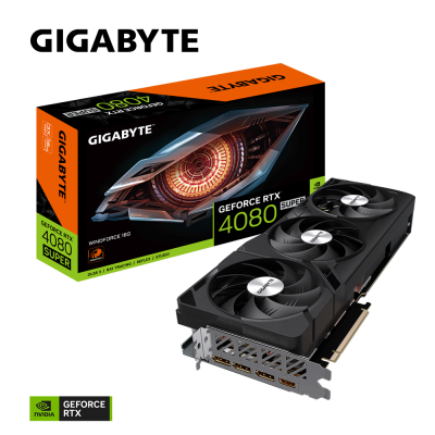 Tarjeta de Video Gigabyte NVIDIA GeForce RTX 4080 SUPER WINDFORCE 16G