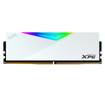 Memoria RAM XPG Lancer RGB DDR5, 6400MHz, 32GB, CL32, XMP/EXPO, Blanco
