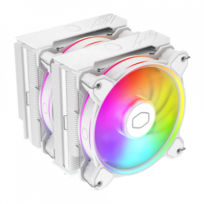 Disipador CPU Cooler Master Hyper 622 Halo White, 120mm, 650 - 2050RPM, Blanco