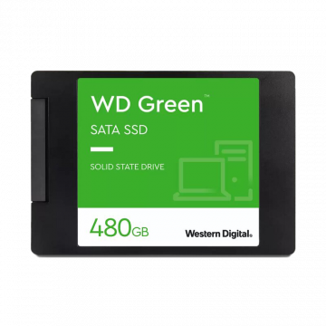 SSD Western Digital WD Green, 480GB, SATA III, 2.5"