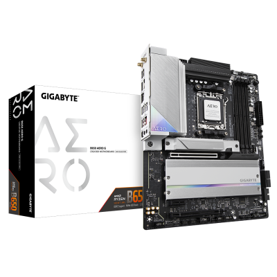 Tarjeta Madre Gigabyte ATX B650 AERO G, S-AM5, AMD B650, HDMI, 192GB DDR5 para AMD