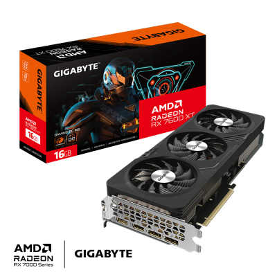 Tarjeta de Video Gigabyte AMD Radeon RX 7600 XT GAMING OC 16, 16GB 128-bit GDDR6, PCI Express 4.0