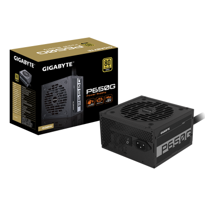 Fuente de Poder Gigabyte P650G 80 PLUS Gold, 20+4 pin ATX, 120mm, 650W