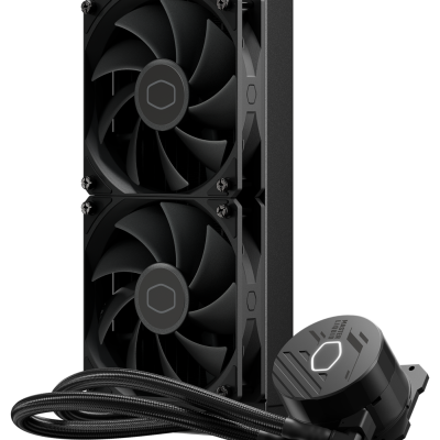 Cooler Master MasterLiquid 240L Core Enfriamiento Líquido para CPU, 2x 120mm, 650 - 1750RPM