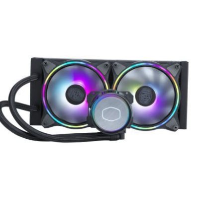 Cooler Master MasterLiquid ML240 Illusion Enfriamiento Líquido para CPU, 2x 120mm, 650 - 1800RPM