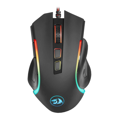 M607 GRIFFIN BLACK MOUSE REDRAGON RGB 7200 DPI