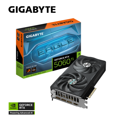 Tarjeta de Video Gigabyte GeForce RTX 5060 Ti EAGLE OC 16G