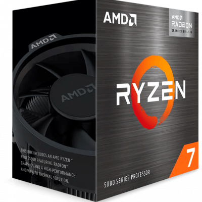 Procesador AMD Ryzen 7 5700G, S-AM4, 3.80GHz, 8-Core, 16MB L3 Caché - incluye Disipador Wraith Stealth