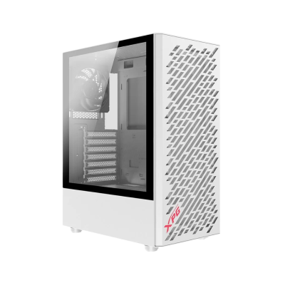 Gabinete XPG VALOR AIR P, Midi-Tower, Micro-ATX/Mini-ITX, USB 3.0, sin Fuente, 4 Ventiladores Instalados, Blanco