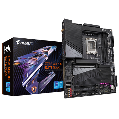 Tarjeta Madre AORUS Z790 ELITE X AX, ATX, LGA 1700, Intel Z790, 192GB DDR5, HDMI/DP para Intel