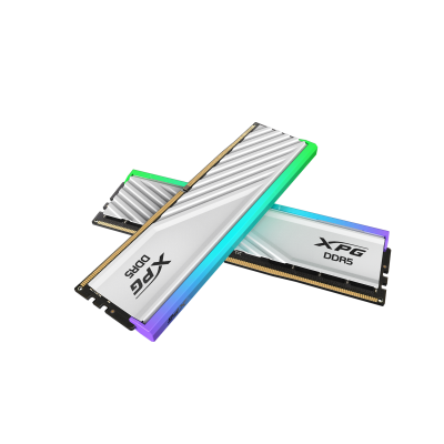 Kit Memoria RAM XPG Lancer Blade DDR5, 6000MHz, 48GB - 2 x 24GB, CL30, XMP/EXPO, Blanco