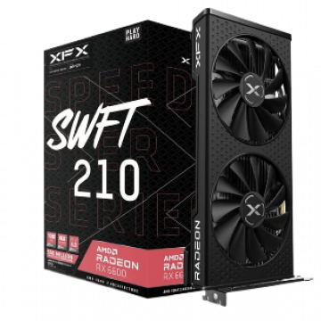 Tarjeta de Video XFX Speedster SWFT 210 AMD Radeon RX 6600 Core, 8GB 128-bit GDDR6, PCI Express 4.0